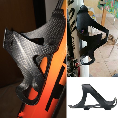 Carbon bicycle water bottle - carbon,